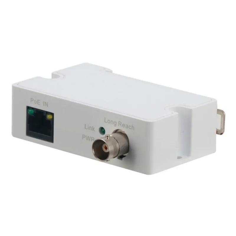 Extensor de rede Dahua LR1002 Conversor RJ45 para BNC 10/100 Mbit/s até 1000m