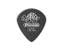 Palhetas Jim Dunlop Tortex Pitchblack Jazz III 1,35 mm 12-Pack