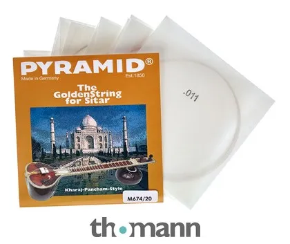 Pyramid M674/20 Medium Sitar Strings