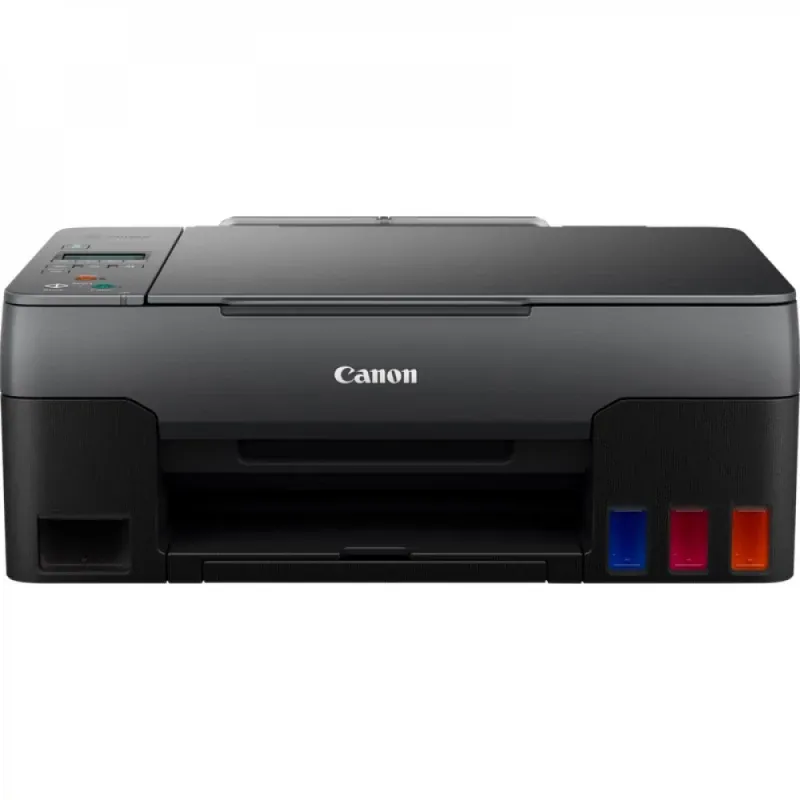 PIXMA G2520 - Multifuncional 3 em 1 - Impressão, Digitalização e Cópia, Resolução impressão: até 4800 x 1200 dpi, Vel. 9.1 mono e 5.0 cores, USB de alta velocidade (Porta USB B), c/ tinteiro extra Preto na caixa (total 2x BK + 1 x C/M/Y)
