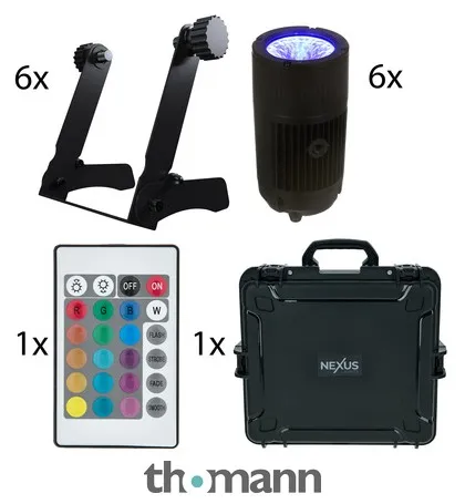 Nexus Lights Uplight Black Bundle