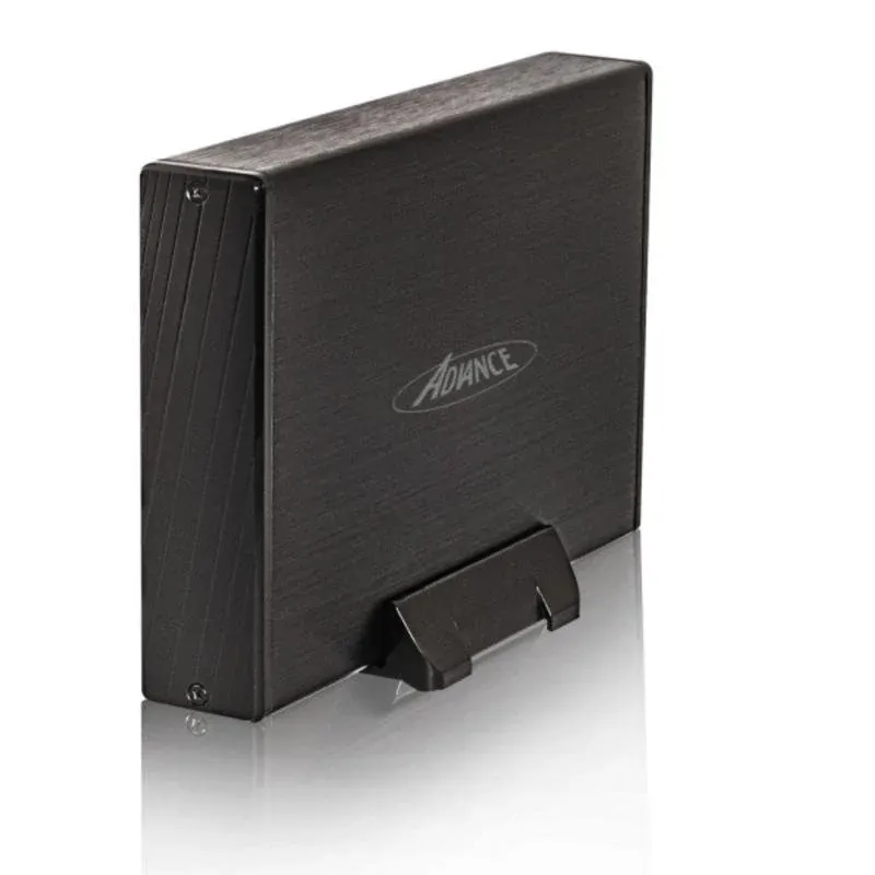Caja PC Advance BX-308U3 3.5" Alumínio Preto Hot-swap USB Type-B