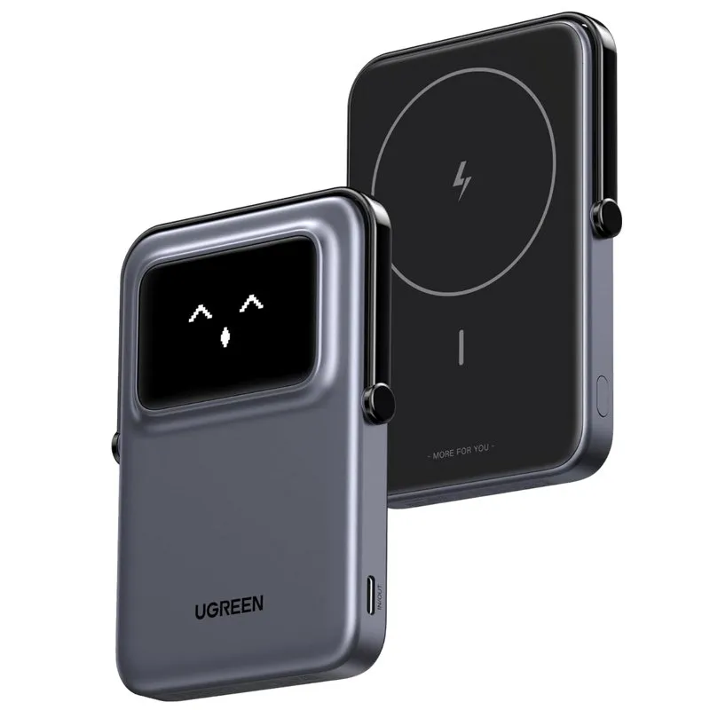UGREEN 5000mAh Carregador Portátil Magnético Sem Fios