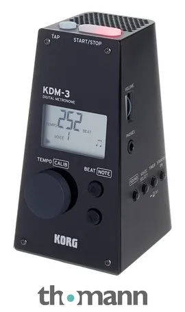 Korg KDM-3 Digital Metronome Black