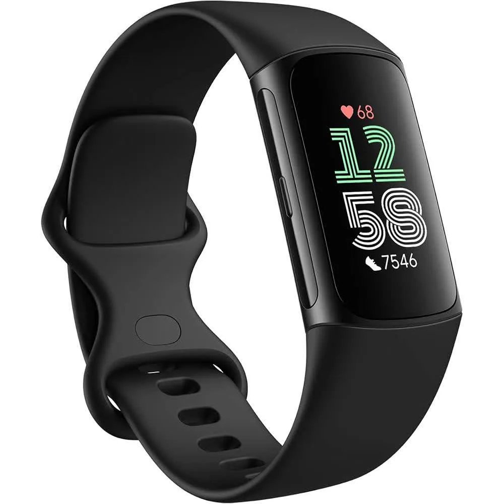 Smartband Google Fitbit Charge 6 Premium Fitness Tracker Preto