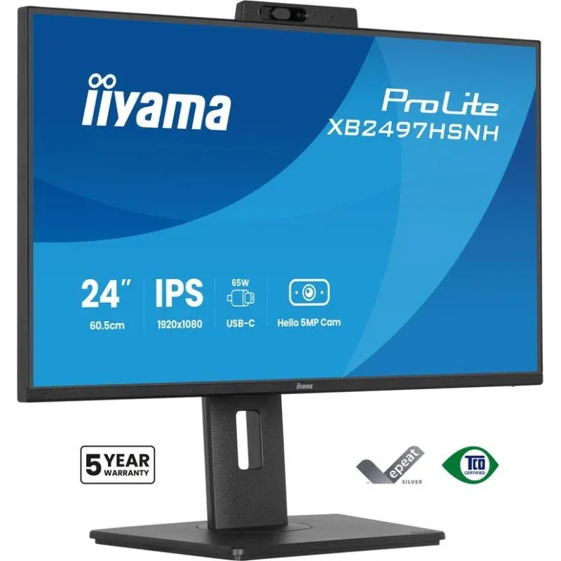 Monitor iiyama ProLite XB2497HSNH-B1 23,8" FullHD 100Hz IPS USB-C Altifalantes Ajuste Altura