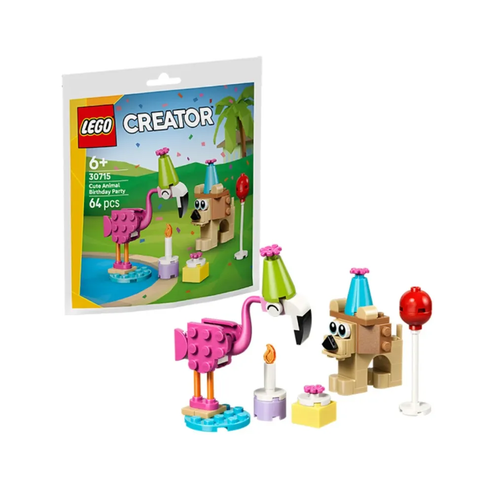 LEGO Creator Festa de Aniversário com Animais Adoráveis - 30715