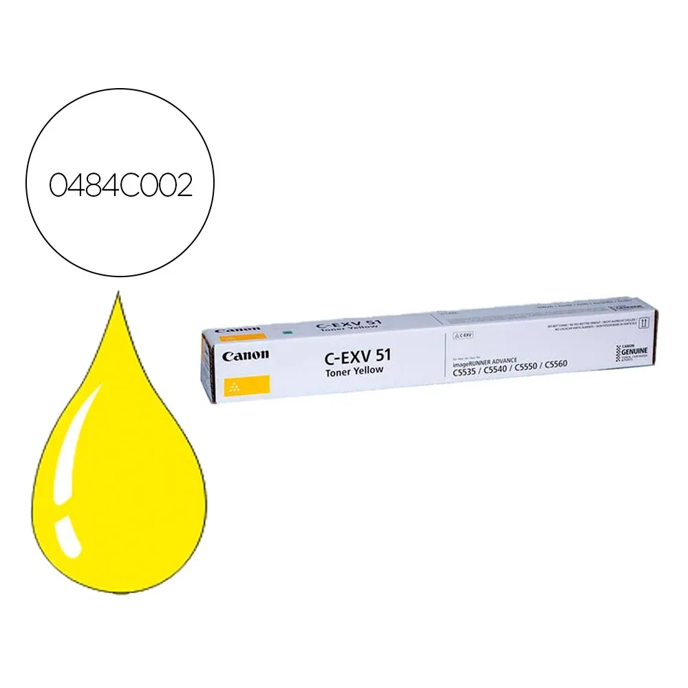 Toner C-EXV 51 Y (Amarelo) – CANON