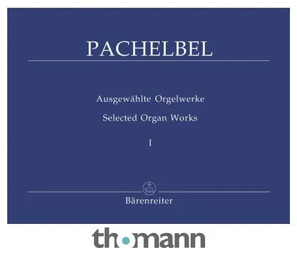 Bärenreiter Pachelbel Orgelwerke 1