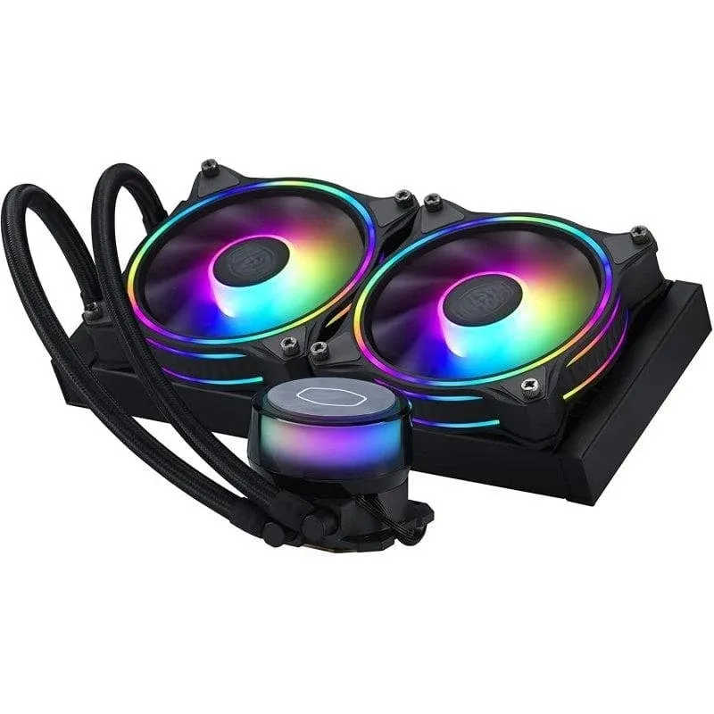 Refrigeração Líquida Cooler Master MasterLiquid ML240 Illusion 240mm 2 Ventoinhas RGB