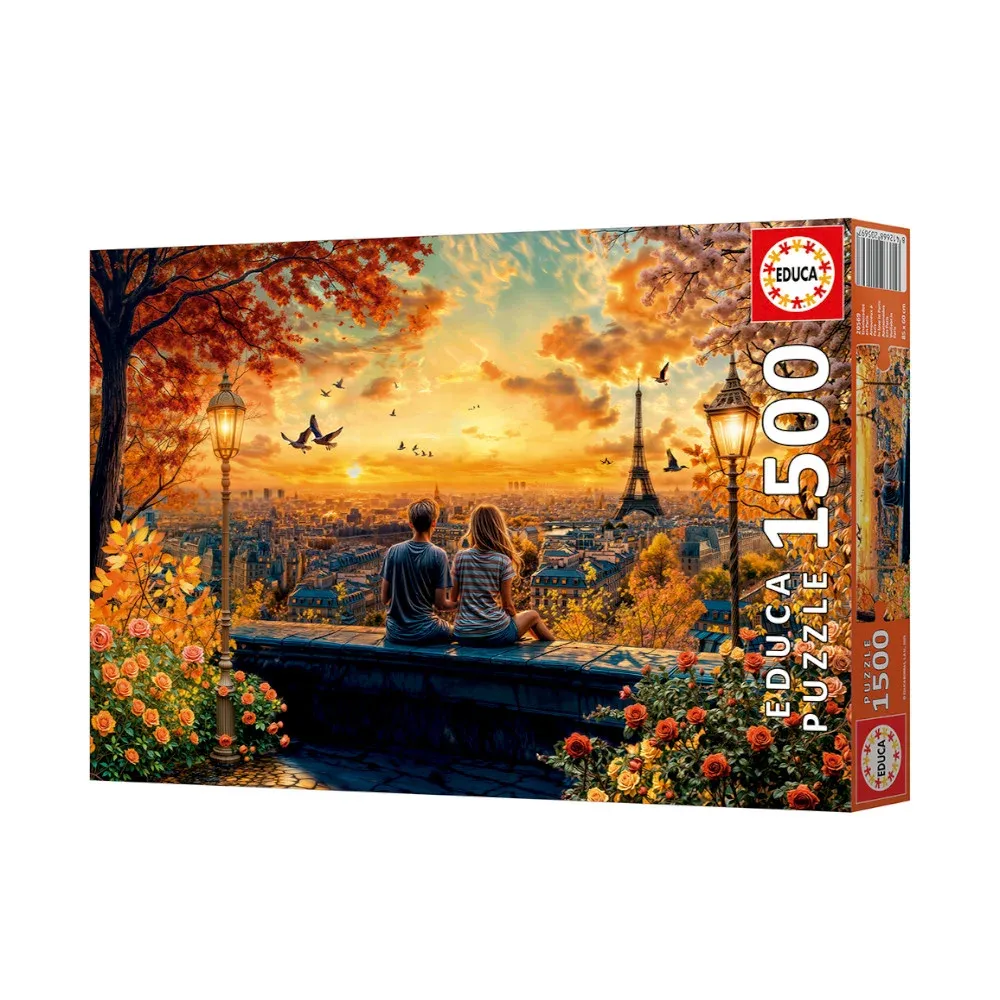 Puzzle Educa 1500 Peças Apaixonado Em Paris