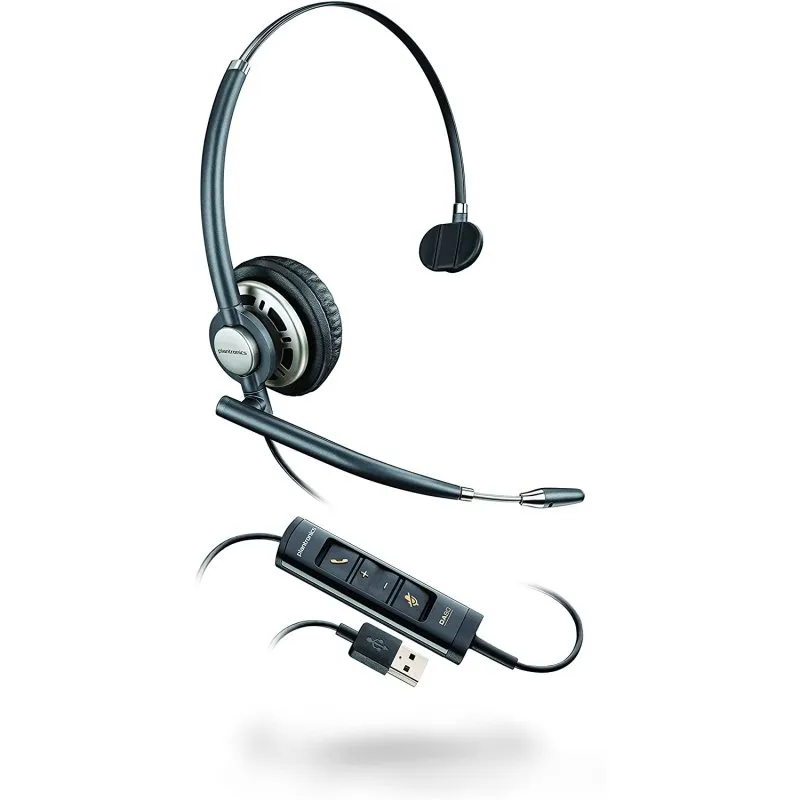Plantronics Encorepro Headset Preto/Prateado