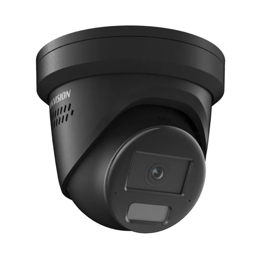 Câmara de Segurança IP Hikvision Pro Turret PoE 4Mp 2.8mm Exterior IP67- DS-2CD2346G2H-IS2U/SL(2.8mm)(eF)/BLACK