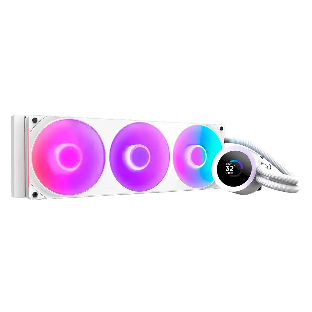 Water Cooler CPU NZXT Kraken Plus 360 RGB All-In-One Branco