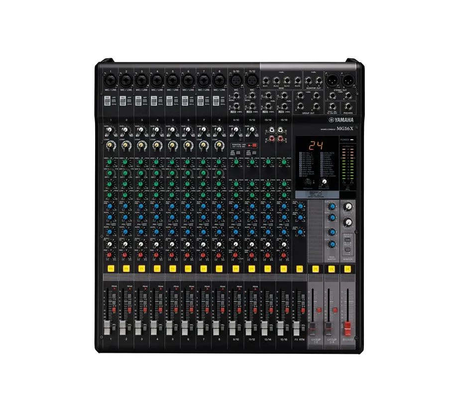 Mesa Mistura c/ efeitos Yamaha MG16X