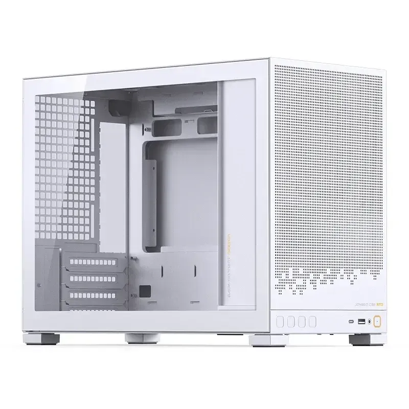Caixa Micro-ATX Jonsbo D32 STD Vidro Temperado Branco