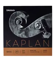 Jogo Cordas Contrabaixo 3/4 D'Addario Kaplan K610 Light tension