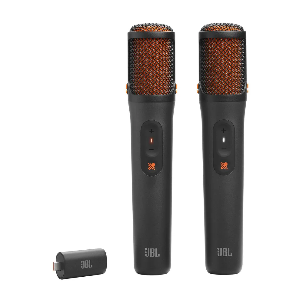 Microfones JBL EasySing Mics Preto