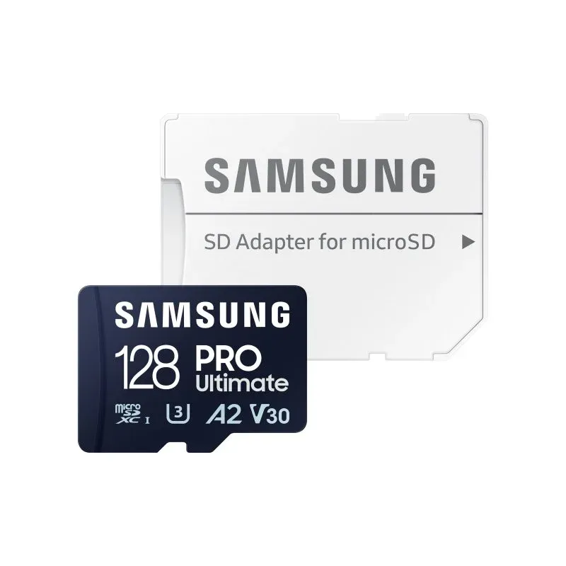 Cartão de Memoria Samsung Pro Ultimate 128GB microSD XC c/Adaptador