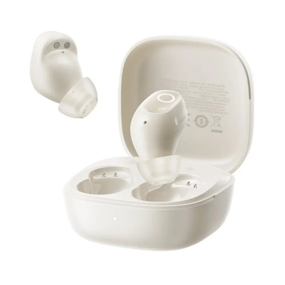 Auriculares bluetooth Baseus Bass BD1 TWS Brancos