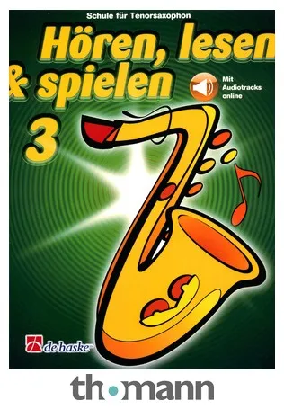 De Haske Hören Lesen Schule 3 Tenor Sax