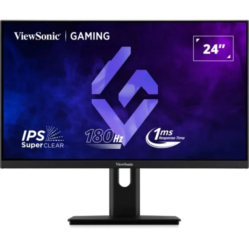 Viewsonic XG24G1 Monitor 23.8" LED IPS FullHD 180Hz HDR10 com Altura Ajustável e Adaptive Sync