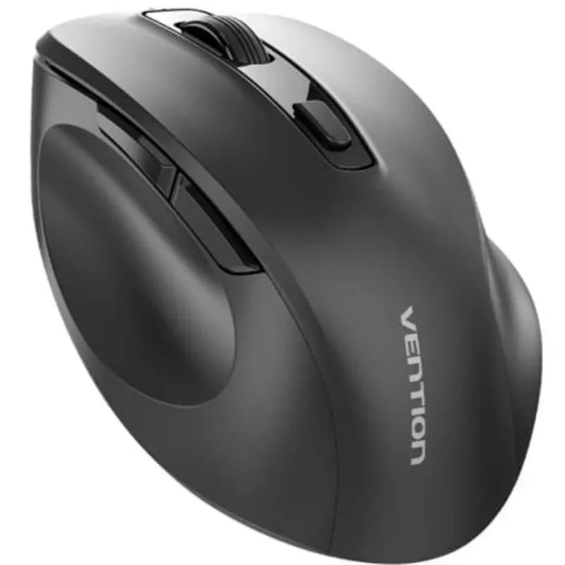 Ratón Vention KTH Sem Fios 2.4 GHz 4000 DPI Preto 6 Botões
