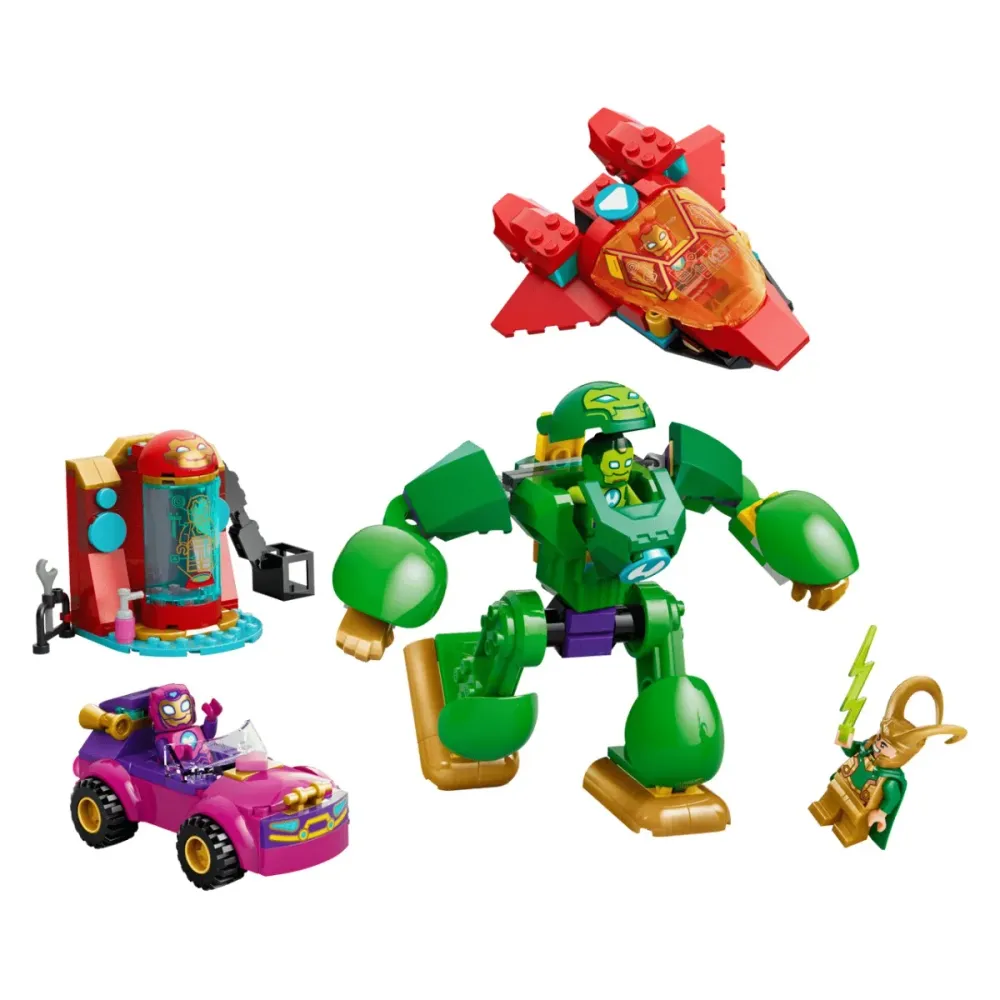 LEGO Marvel Loki contra Equipa Iron Man - 11211