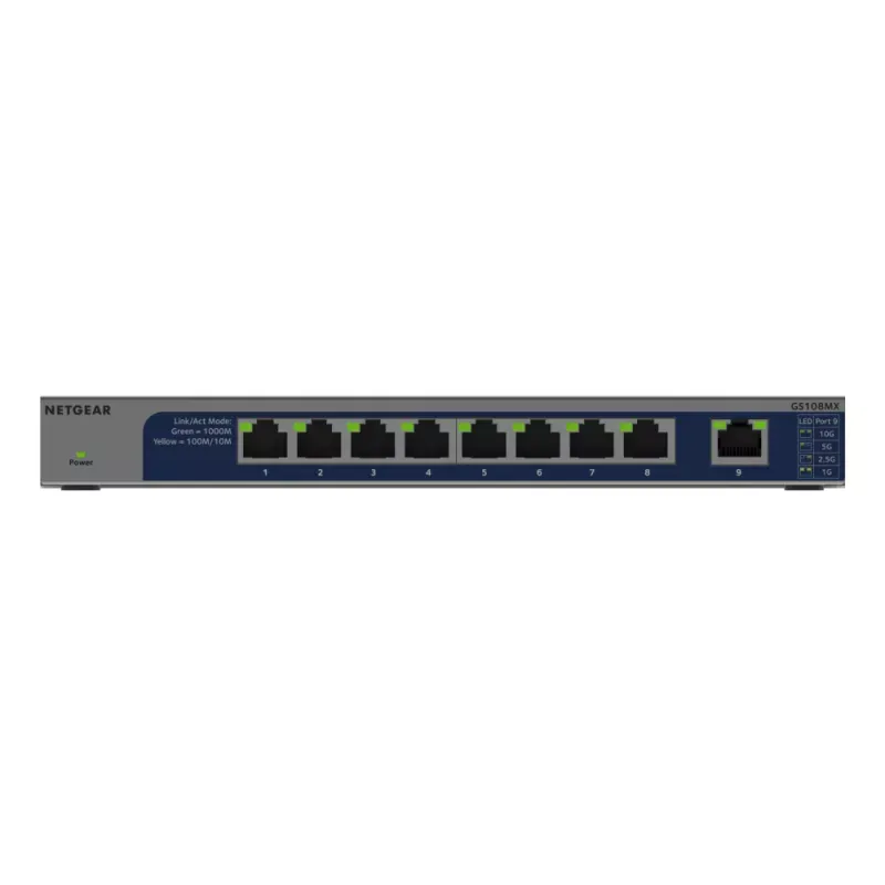 8PT GIG UM+1P 10G/MULTI-GIG UPLINK GS1