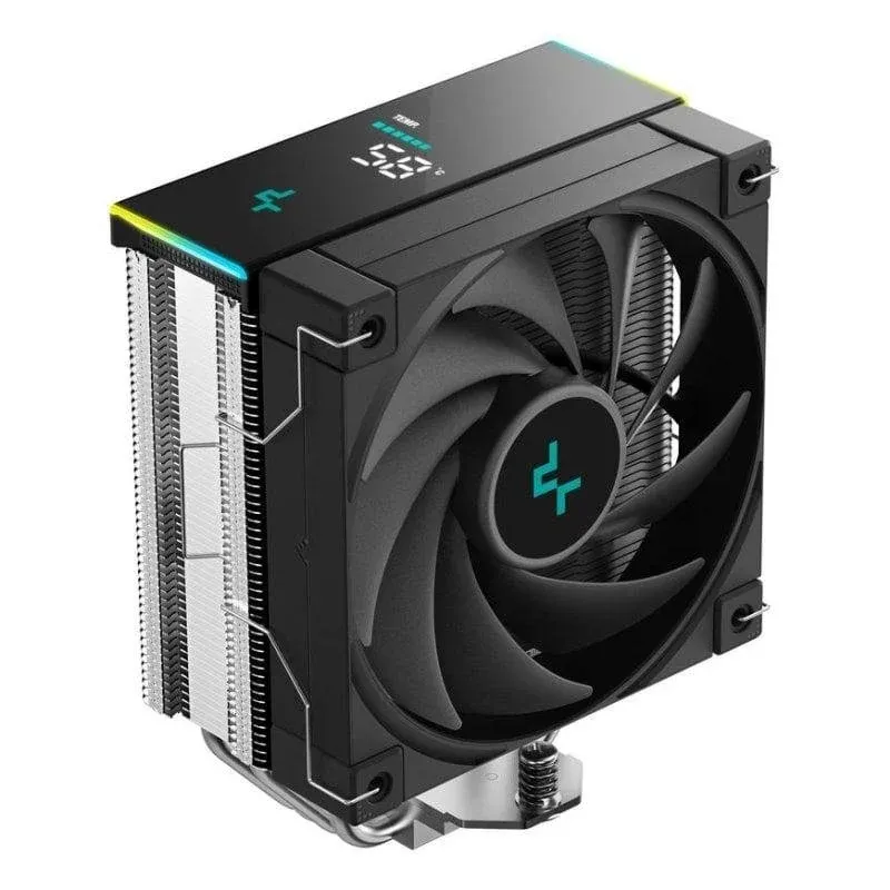 Cooler CPU Refrigeração Ar DeepCool Socket AM4/AM5/Intel 120mm AK400 Digital SE Ecrã LED