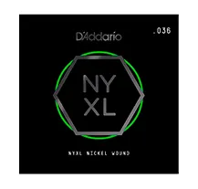 Corda individual Guitarra D'Addario NYXL Nickel Wound NYNW036