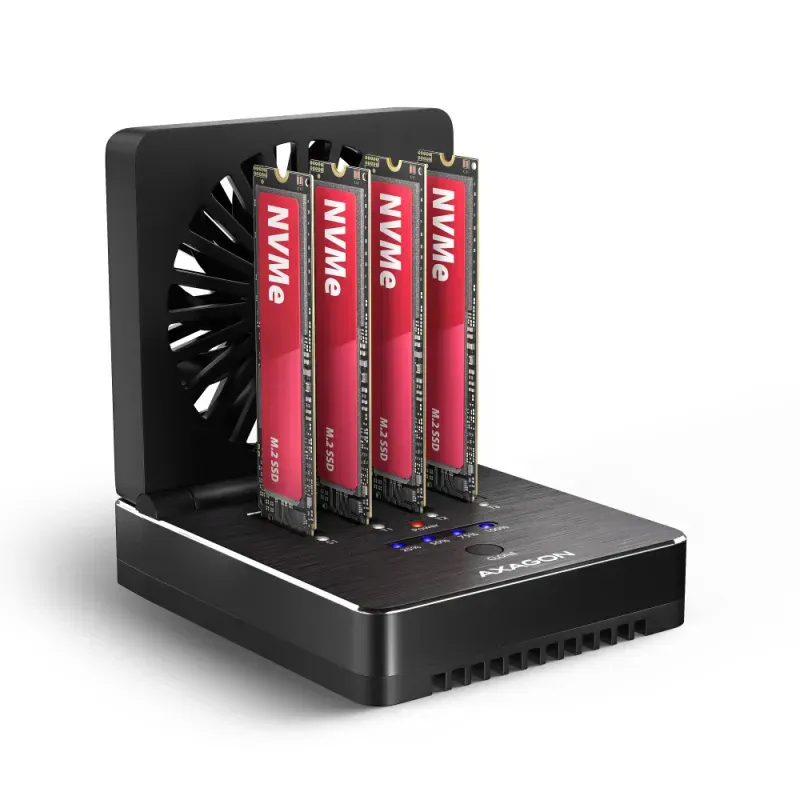 Clone Master Dock AXAGON USB-C 40GB 4x NVME