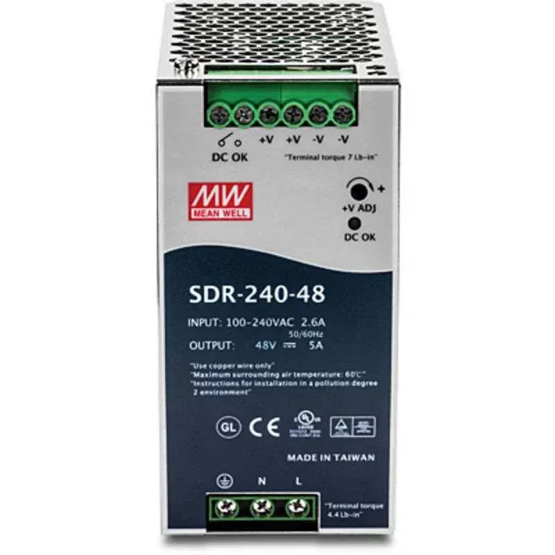 Fonte Alimentação Fonte de Alimentação Trendnet TI-S24048 240W Certificação CE UL TUV Metálica