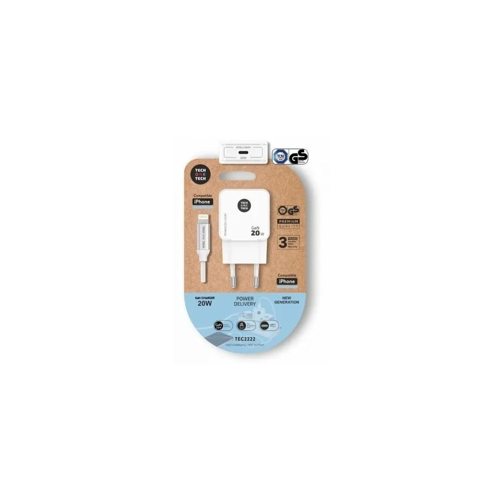 Tech One Tech Carregador de parede USB-C TEC2222