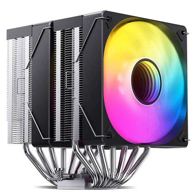 Cooler CPU Jonsbo CR-3000 ARGB Preto - 2x 120mm