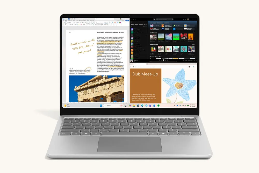 Microsoft Surface Laptop Copilot+ PC 13" Intel Core Ultra 7 64GB RAM 512GB SSD Windows 11 Pro Platina