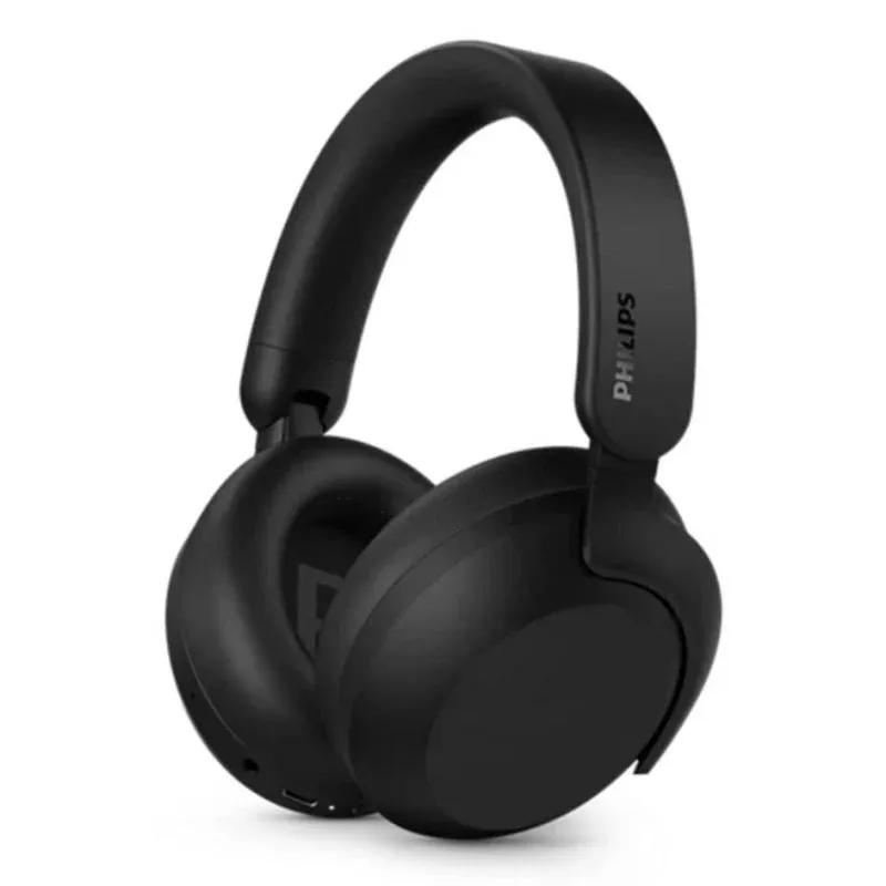 Auriculares Philips TAH8000EBK/00 sem fios Bluetooth com Cancelamento de Ruído, Microfone, Controlo Tátil, Preto
