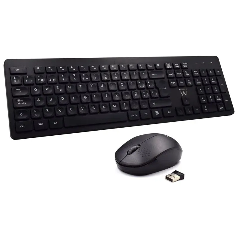 Ewent Kit Teclado e Rato Wireless