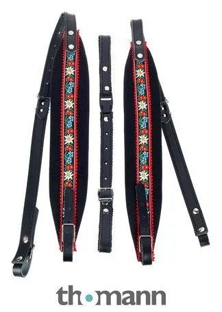 Thomann 70 Pro Acc. Strap Flower Black