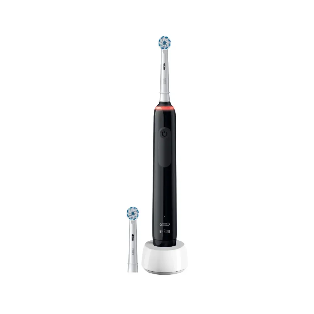 Escova de Dentes Elétrica Oral-B Pro 3 3000 Sensitive Clean Preta