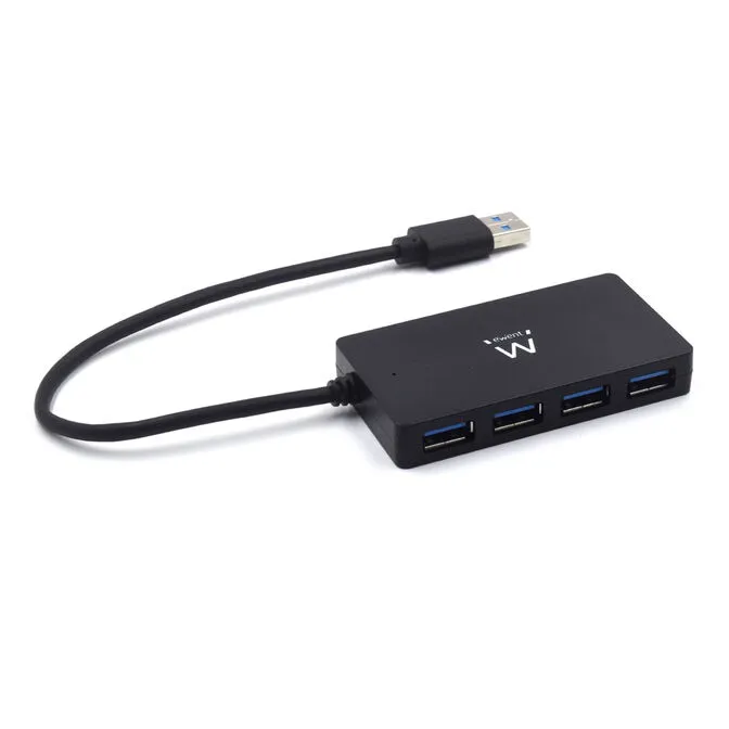 Hub USB Ewent 4 Portas USB 3.0 Gen 1 c/alimentação