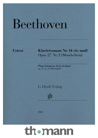Henle Verlag Beethoven Klaviersonate Nr.14