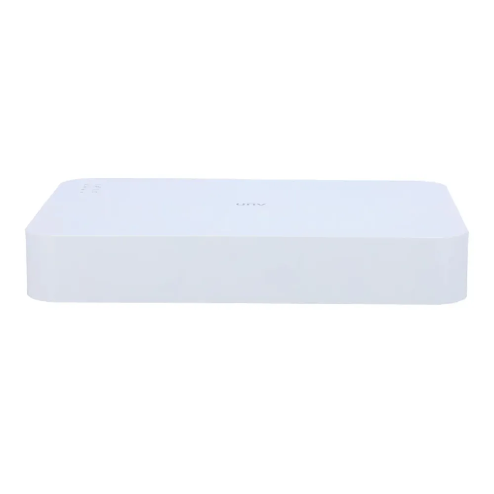 Gravador NVR Uniview 8 Canais 4K Branco - UV-NVR501-08B-LP8