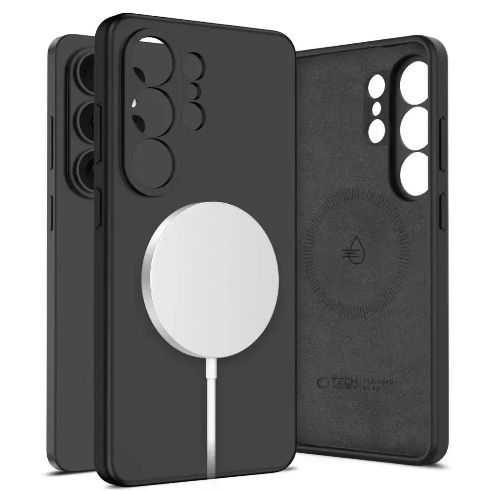 Capa Tech-Protect Samsung Galaxy S26 Ultra Silicone MagSafe Black