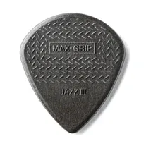 Palhetas Jim Dunlop Max Grip Jazz III Carbon 24 uni