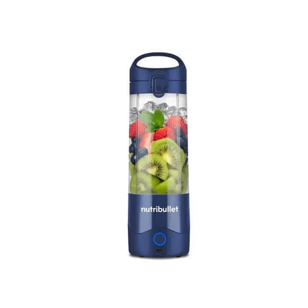 Liquidificadora Portátil 0.48L (Azul) - NUTRIBULLET