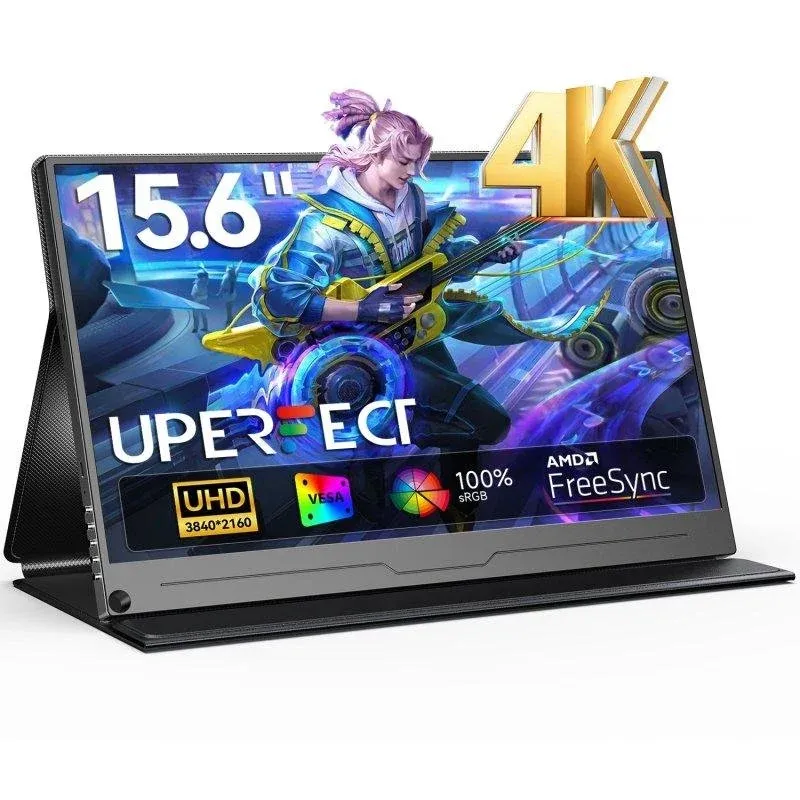 Monitor Uperfect 4K 15,6'' UltraHD IPS Portátil USB-C HDMI VESA 1300:1