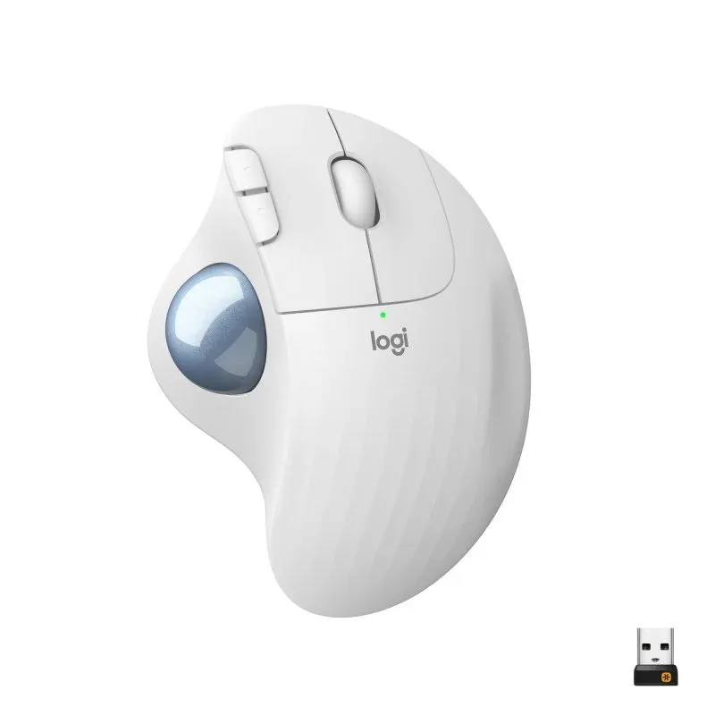Logitech Ergo M575 Rato Trackball Sem Fios 2000 DPI Branco