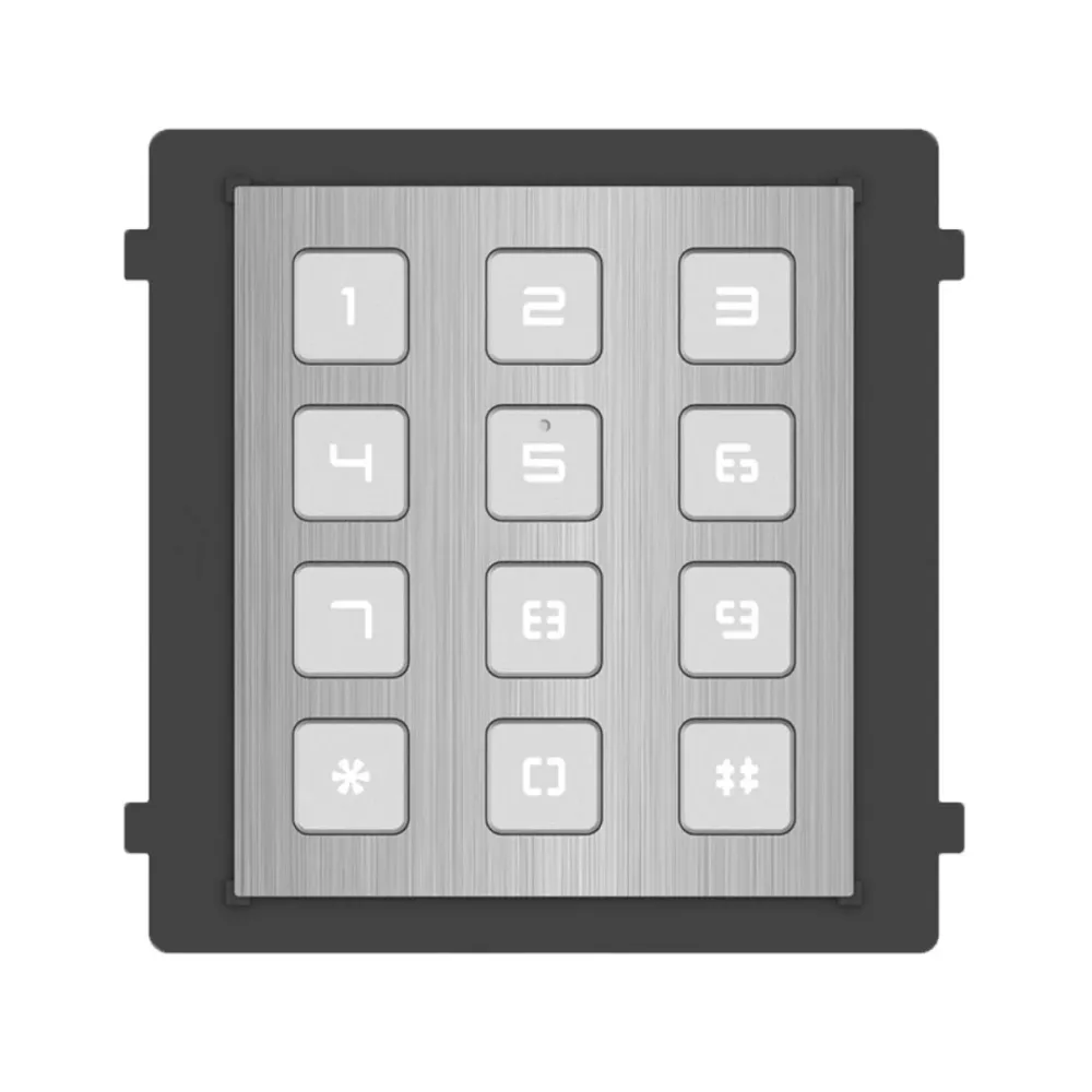Módulo de extensão para Videoporteiro Hikvision IP65 Inox