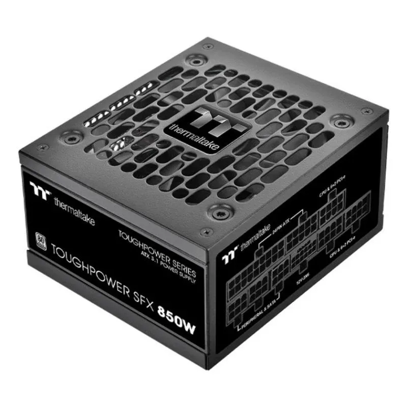 Fonte Alimentação Fonte de Alimentação Thermaltake Toughpower SFX Platinum 850W 80 PLUS Platinum modular